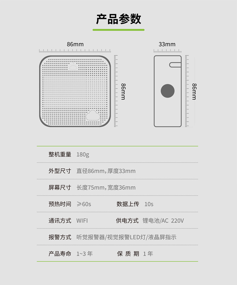 空气质量检测仪HGA2