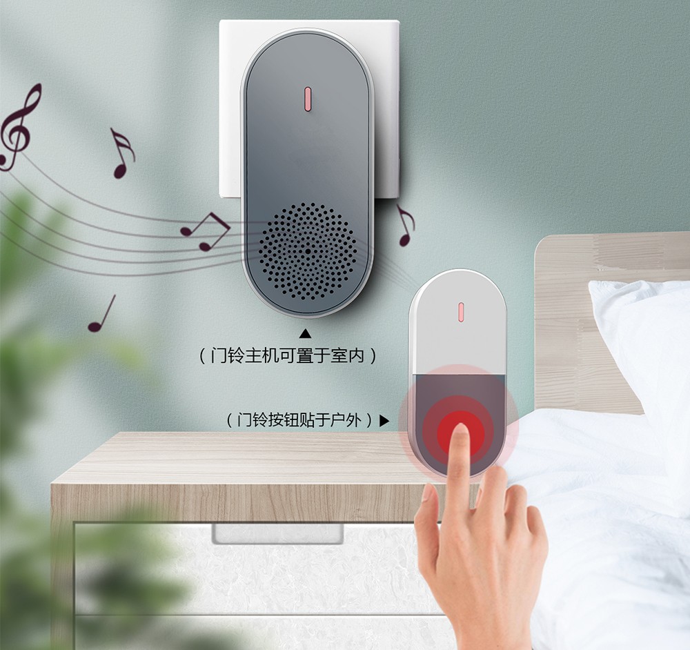 无线智能感应门铃 （型号HG-1314）