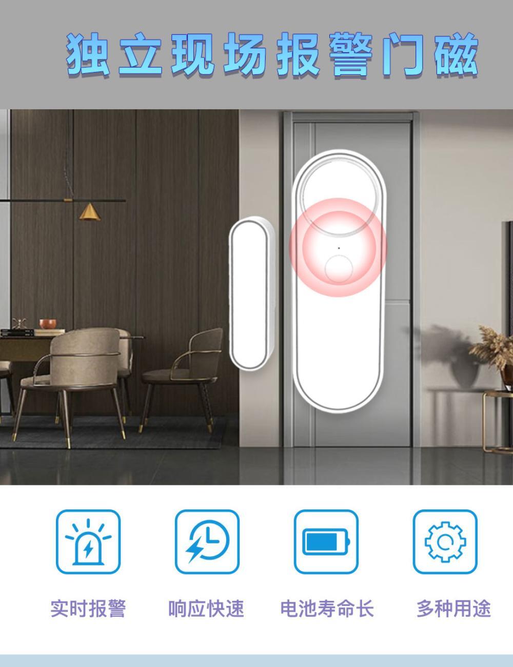 HG-D41独立门磁报警器